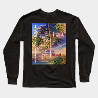 Summer Vibes, colorful Long Sleeve T-Shirt